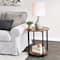 Household Essentials Jamestown 24" Round End Table